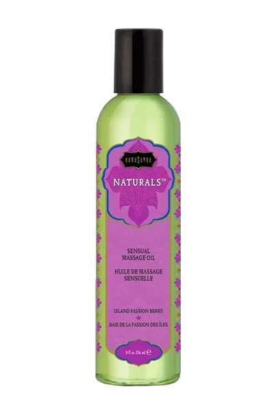 Kama Sutra Naturals Island Passion Berry Massage Oil | 236ml / 4oz — image 3 of 3
