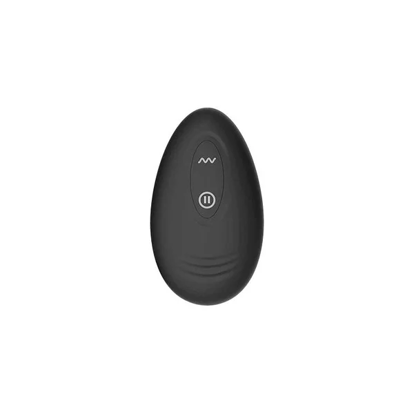 Adam & Eve OMEGA Vibrating Plug - Black 10 cm USB Rechargeable Vibrating Butt Plug with Remote — image 4 of 4
