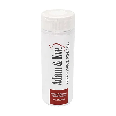 adam eve refreshing powder 120 ml refreshing powder for realistic toys 120 ml