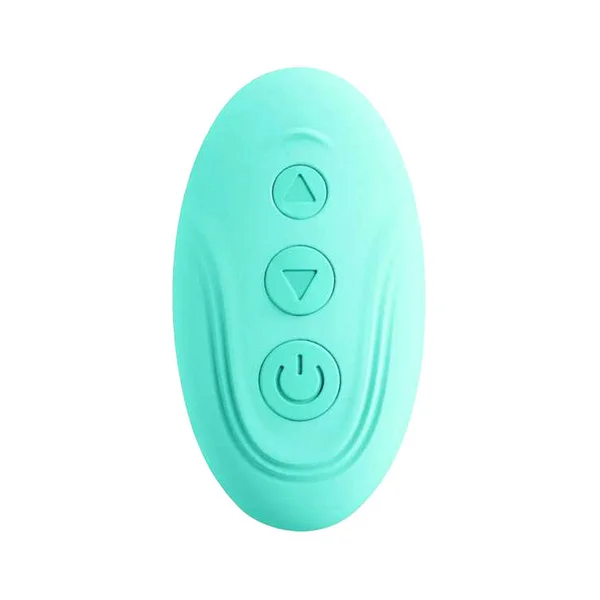 Adam & Eve THE WAVE RIDER - Teal USB Rechargeable Triple Stimulating Grinder Pad with Remote Control — image 4 of 4