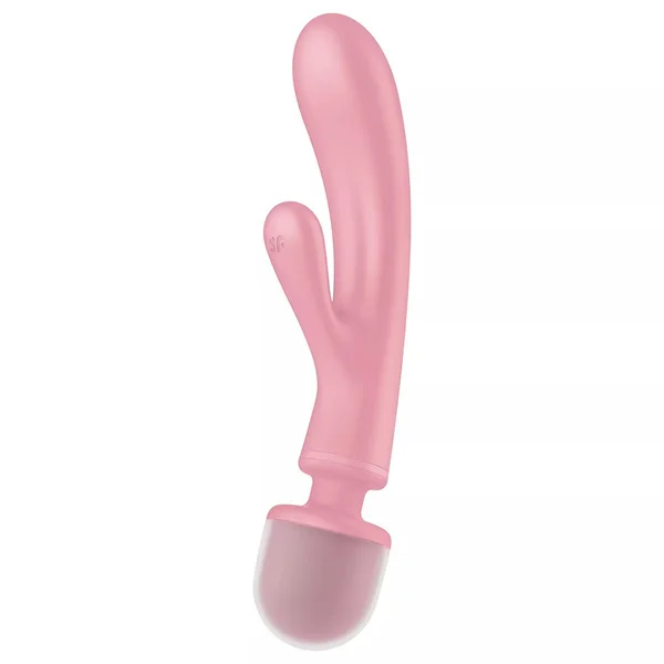 Satisfyer Triple Lover Rabbit Vibrator and Massage Wand — image 2 of 5