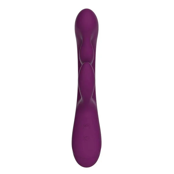 Adam & Eve G-VIBE + - Purple 23 cm USB Rechargeable Triple Stimulating Vibrator — image 3 of 5