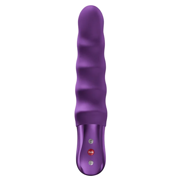 Fun Factory STRONG SURF - Purple USB Rechargeable Thrusting Vibrator — image 2 of 4