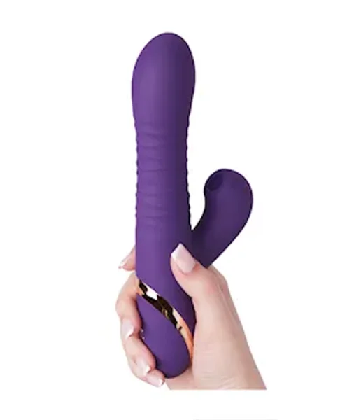 Share Satisfaction Dela Thrusting Suction Vibrator — image 3 of 3