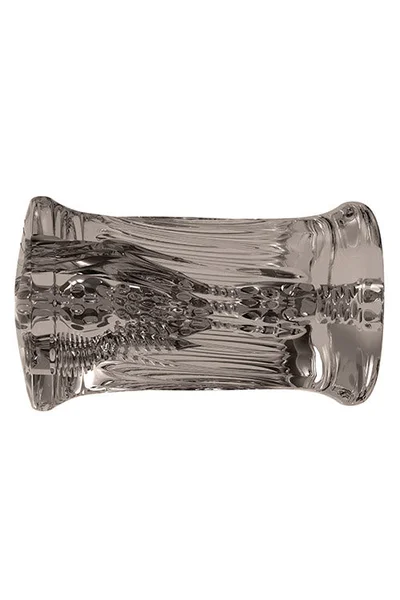 Adam & Eve Adam's 3-Way Stroker - Clear Triple Hole Stroker — image 4 of 5