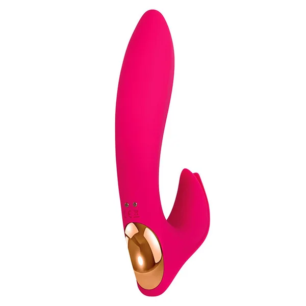 Adam & Eve EVES BLISS VIBRATOR - Pink 17.8 cm USB Rechargeable Rabbit Vibrator — image 4 of 5