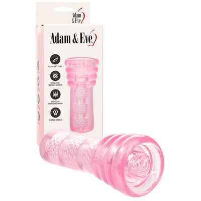 adam eve super head honcho pink oral stroker