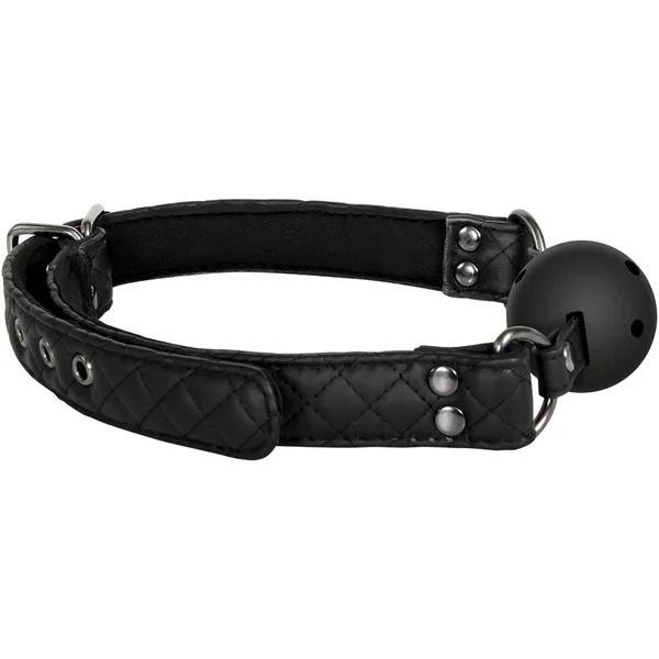 Adam & Eve Eve's Fetish Dreams Ball Gag - Black Mouth Restraint — image 6 of 7