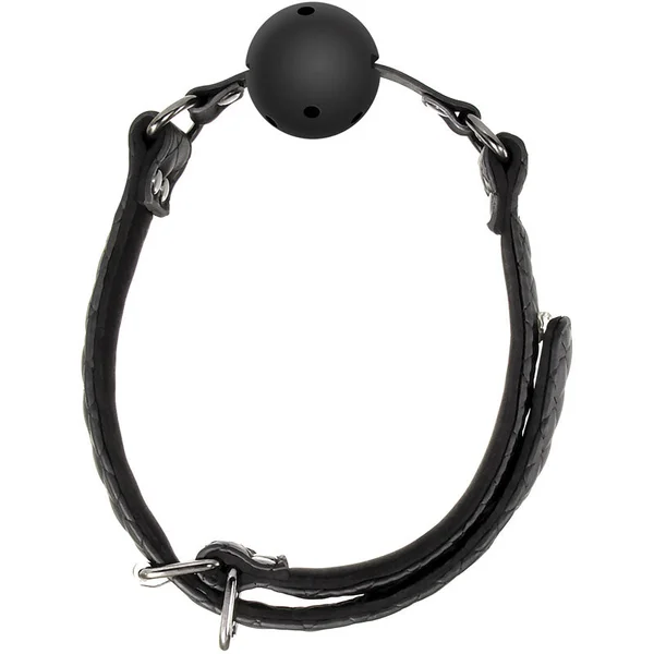 Adam & Eve Eve's Fetish Dreams Ball Gag - Black Mouth Restraint — image 5 of 7