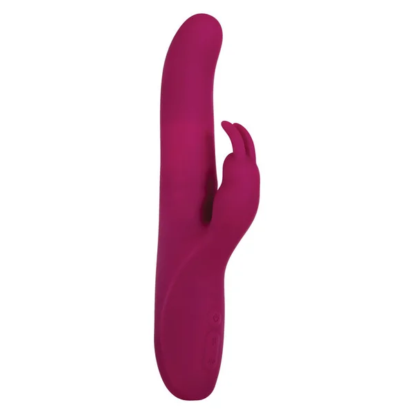 Adam & Eve Eve's Twirling Rabbit Thruster - Purple 24.1 cm USB Rechargeable Thrusting Rabbit Vibrator — image 2 of 9