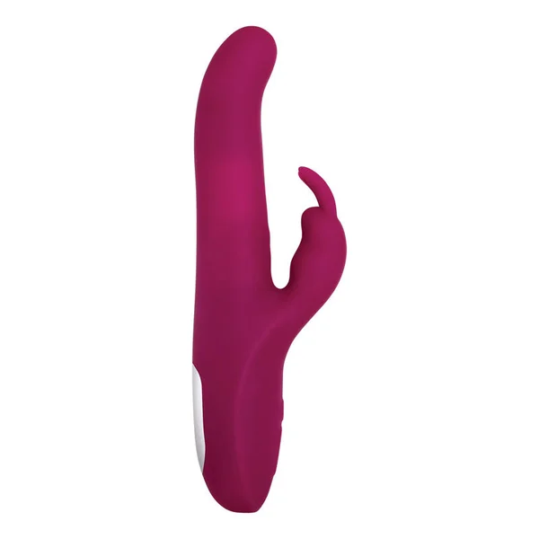 Adam & Eve Eve's Twirling Rabbit Thruster - Purple 24.1 cm USB Rechargeable Thrusting Rabbit Vibrator — image 7 of 9