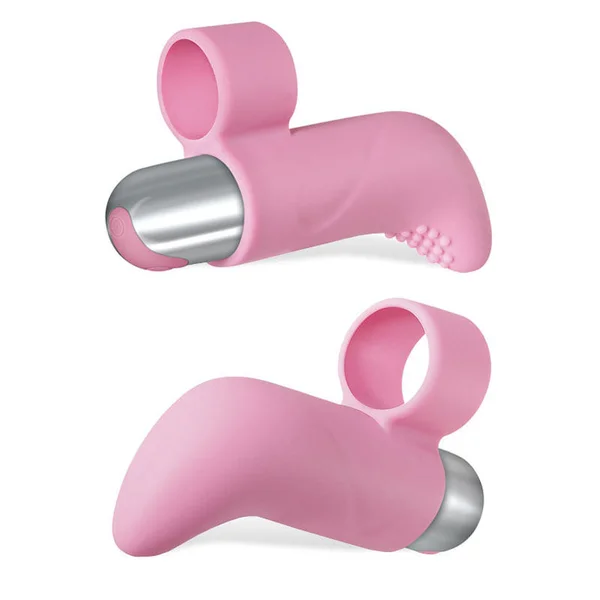 Adam & Eve Silicone Rechargeable Finger Vibe - Pink USB Rechargeable Finger Stimulator — image 4 of 6