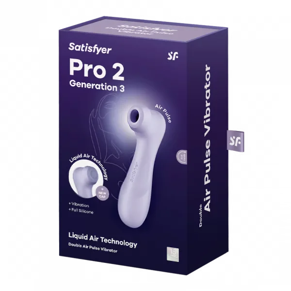 Satisfyer Pro 2 Generation 3 Liquid Vibration Clitoral Stimulator — image 10 of 10