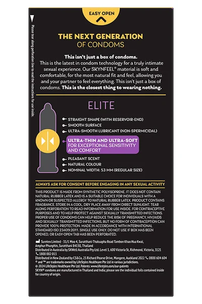 Skyn Elite 18 Pack Non Latex Condoms — image 2 of 2