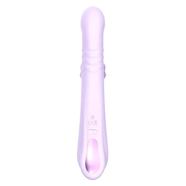 Adam & Eve EVES THROBBER - Lilac 25.4 cm USB Rechargeable Pulsating Rabbit Vibrator — image 4 of 5