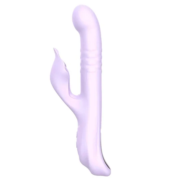 Adam & Eve EVES THROBBER - Lilac 25.4 cm USB Rechargeable Pulsating Rabbit Vibrator — image 2 of 5