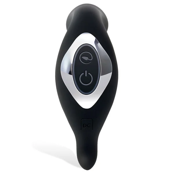 Adam & Eve 3-Point Prostate Massager - Black USB Rechargable Vibrating Prostate Massager — image 5 of 6
