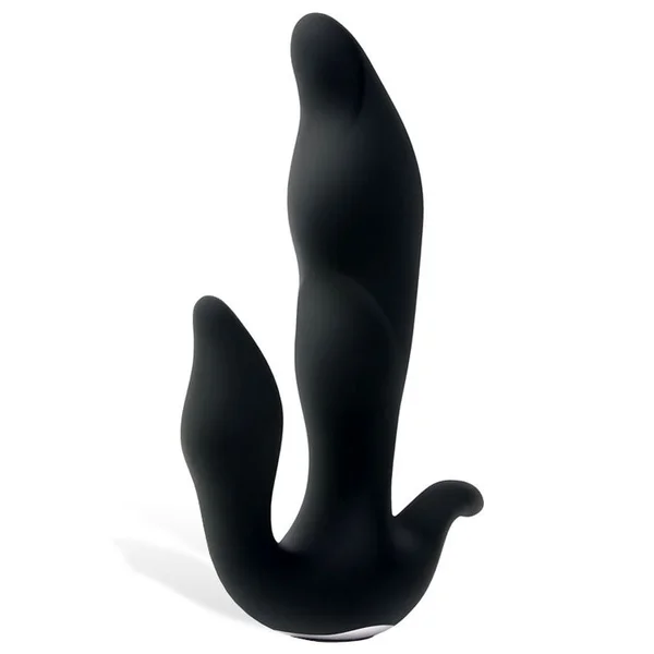 Adam & Eve 3-Point Prostate Massager - Black USB Rechargable Vibrating Prostate Massager — image 4 of 6