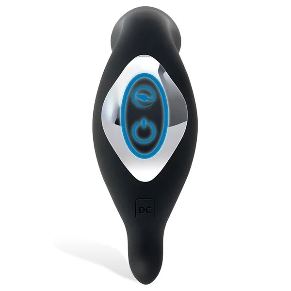 Adam & Eve 3-Point Prostate Massager - Black USB Rechargable Vibrating Prostate Massager — image 6 of 6