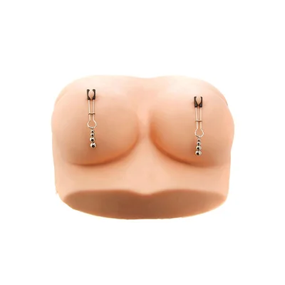 adam eve eves naughty nipple clips set of 2