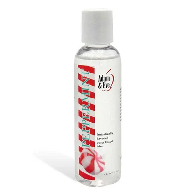 adam eve peppermint lubricant mint flavoured water based lubricant 118 ml bottle