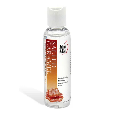adam eve salted caramel lubricant salted caramel flavoured water based lubricant 118 ml bottle