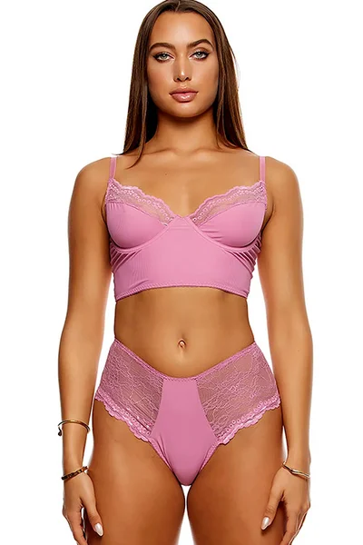 Forplay Off Duty Longline Bra & Panty 2 Piece Set — image 5 of 8