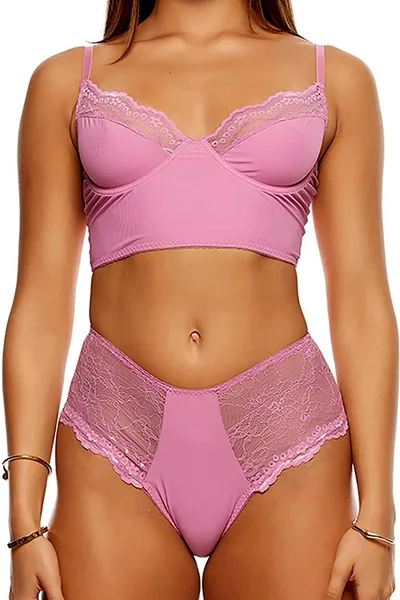 Forplay Off Duty Longline Bra & Panty 2 Piece Set — image 8 of 8