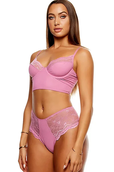 Forplay Off Duty Longline Bra & Panty 2 Piece Set — image 7 of 8