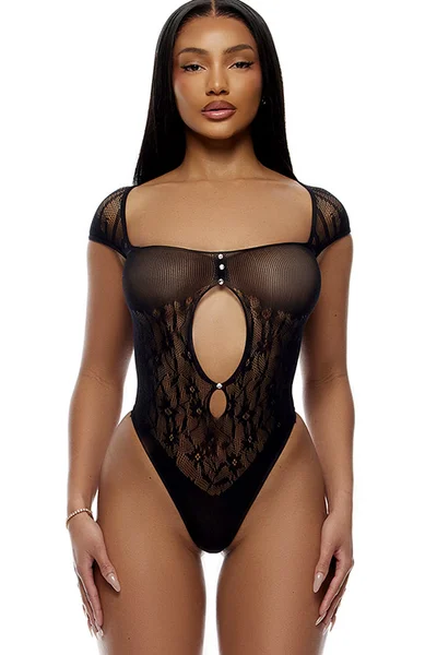 Forplay Cross Your Mind Teddy Bodystocking — image 6 of 10