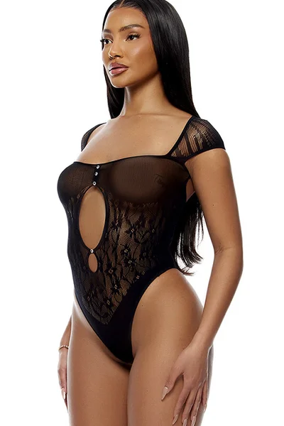 Forplay Cross Your Mind Teddy Bodystocking — image 8 of 10