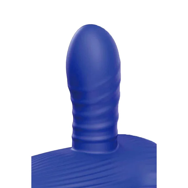 Adam & Eve THE MIDNGHT RIDER - Blue USB Rechargeable Thrusting Vibrating Grinder with Remote Control — image 3 of 3