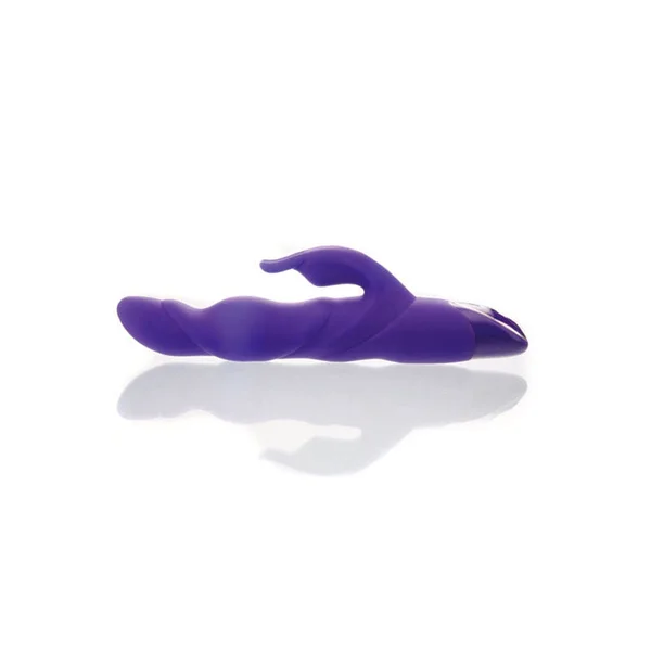 Adam & Eve THE THRUSTER - Purple 25.4 cm (10'') USB Rechargeable Thrusting Rabbit Vibrator — image 4 of 6