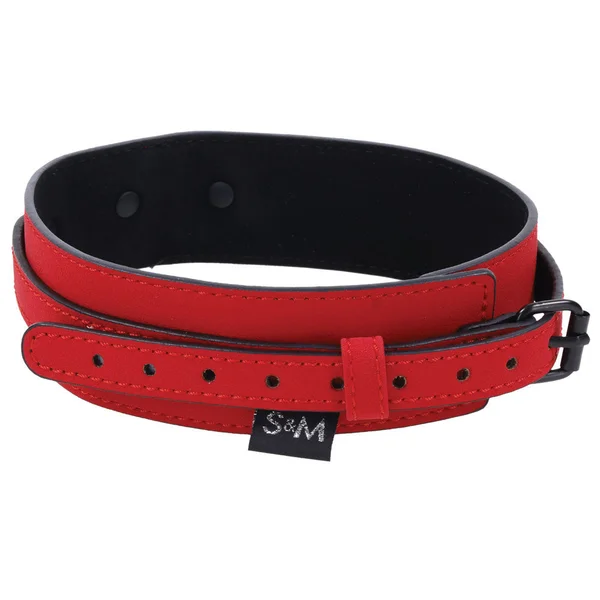 Sex & Mischief Amor Collar and Leash - Red Restraint — image 5 of 9