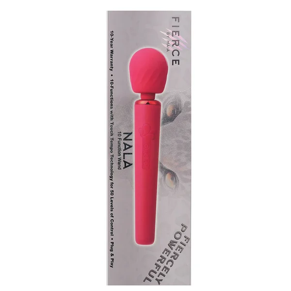 Maia NALA - Red - Red 30 cm USB Rechargeable Massage Wand — image 8 of 8