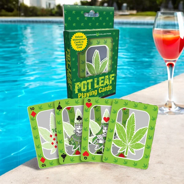 Pot Leaf Playing Cards - Waterproof Novelty Playing Cards — image 2 of 5