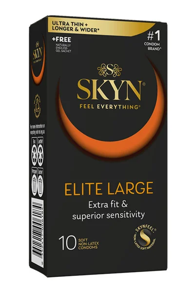 Skyn Elite Large 10 Pack Non Latex Condoms — image 3 of 8