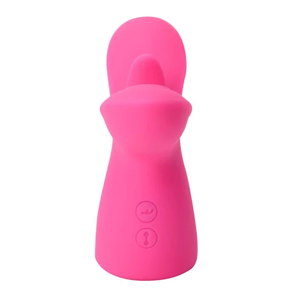 Maia OASIS - Pink - Pink USB Rechargeable Dual Motor Licking & Thumping Stimulator — image 3 of 5