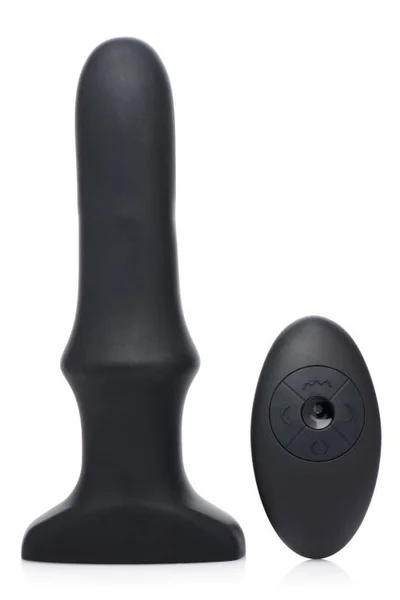 Prostatic Play Inflatable Vibrating 6.75" Butt Plug With Remote — image 6 of 10