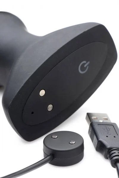Prostatic Play Inflatable Vibrating 6.75" Butt Plug With Remote — image 9 of 10