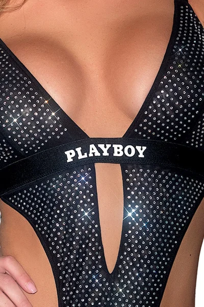 Playboy Lingerie Disco Fever Rhinestone Teddy — image 5 of 5