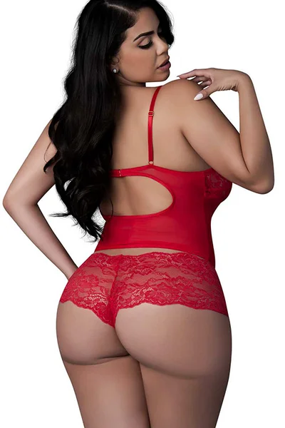 Magic Silk Sugar High 2 Piece Bustier & Boy Short Set — image 2 of 5