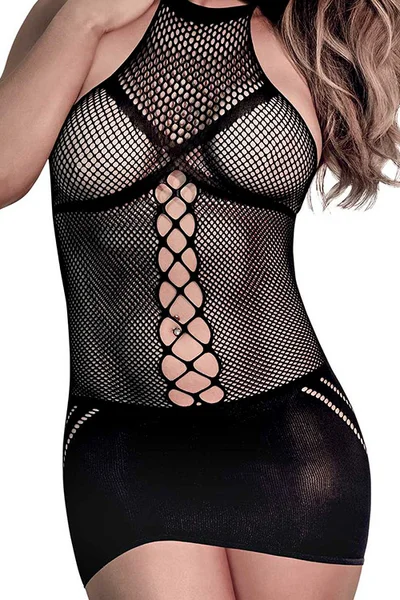 Magic Silk Moxie Bodystocking Halter Dress — image 10 of 10