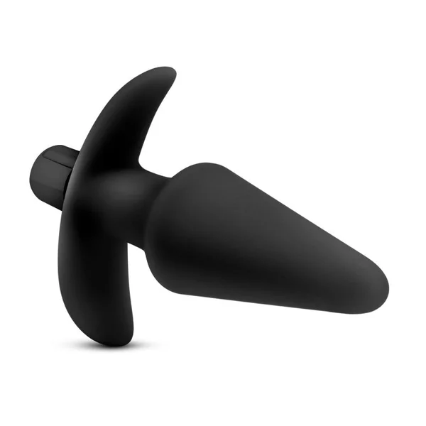 Anal Adventures Platinum Vibrating Plug - Black 12.7 cm (5'') Vibrating Butt Plug — image 7 of 9