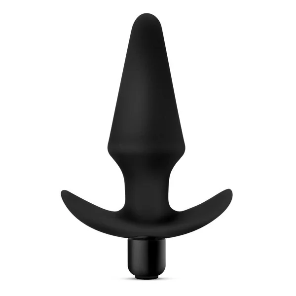 Anal Adventures Platinum Vibrating Plug - Black 12.7 cm (5'') Vibrating Butt Plug — image 5 of 9
