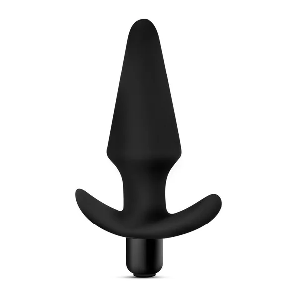 Anal Adventures Platinum Vibrating Plug - Black 12.7 cm (5'') Vibrating Butt Plug — image 6 of 9