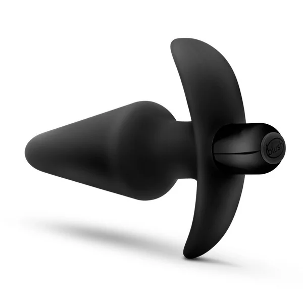 Anal Adventures Platinum Vibrating Plug - Black 12.7 cm (5'') Vibrating Butt Plug — image 8 of 9