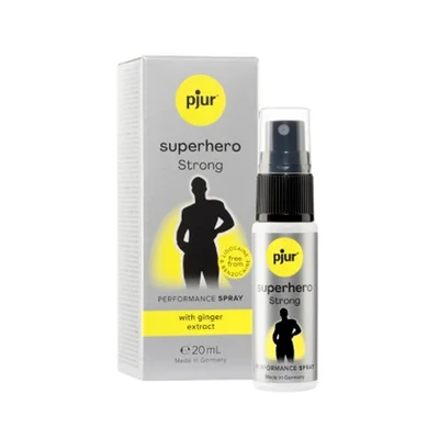 pjur superhero strong male delay spray 20ml