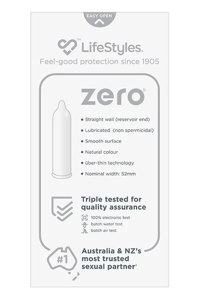 Lifestyles Zero 40 Pack Latex Condoms — image 2 of 2
