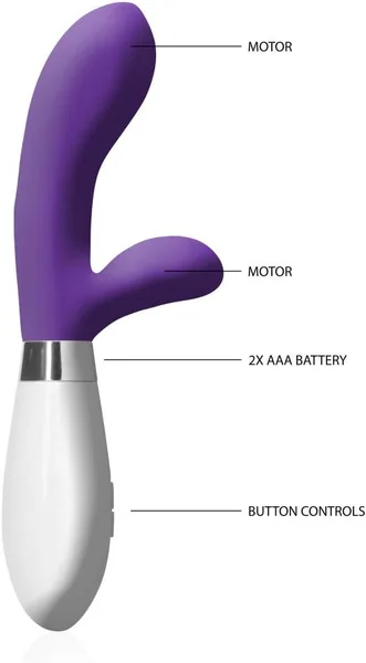 Shots Luna Achilles Rabbit Vibrator & Clitoral Stimulator